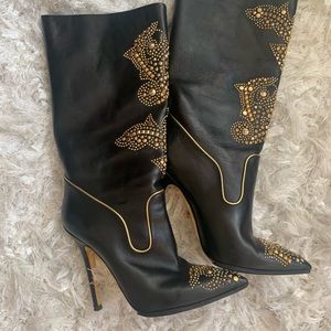 Vintage Versace 2013 Collection boots - no longer on market/limited release.